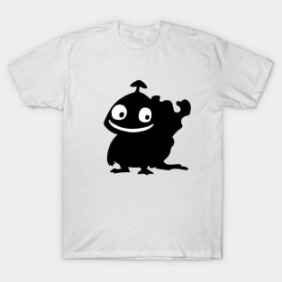 Cute Black and White Manga Frog T-Shirt